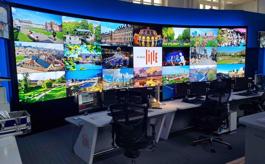 Expercité designs and deploys the City of Lille’s video protection system as part of the Lille European Metropolis (MEL) contract
